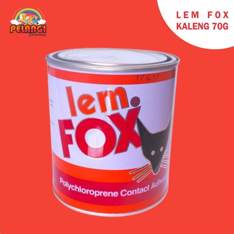 Jual Lem Kuning Fox Kaleng G Shopee Indonesia