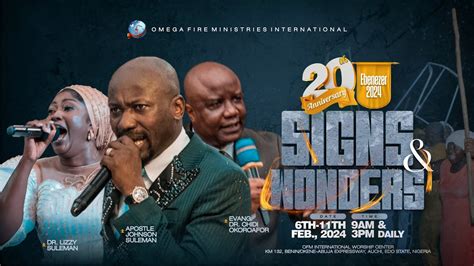 Ebenezer 2024 OFM 20 Apostle Johnson Suleman Day1 Evening