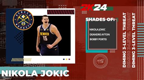 Nba K Next Gen Nikola Jokic Build Is A Facilitating Beast Current