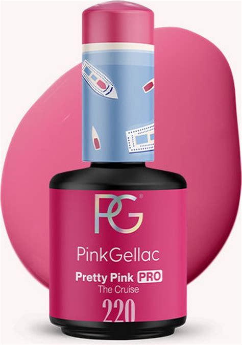 Pink Gellac Pretty Pink Gel Lak Ml Glanzende Roze Gellak