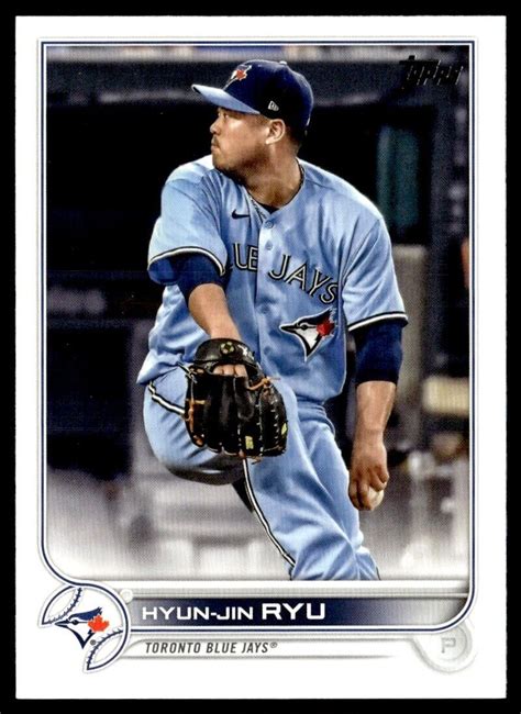 2022 Topps Hyun Jin Ryu Toronto Blue Jays 297 EBay