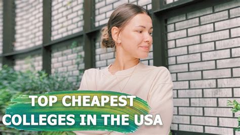 Top Cheapest Colleges In The Usa For International Students