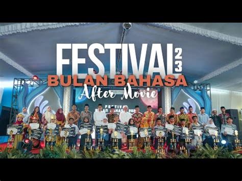 After Movie Festival Bulan Bahasa Man Jombang Youtube