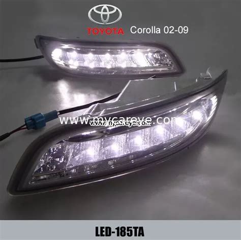 Toyota Corolla Drl Led Daytime Running Lights Kit Car Driving Daylight