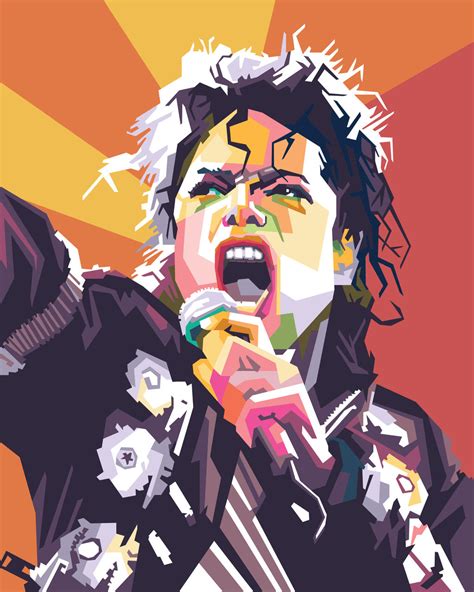 Michael Jackson In Wpap By Frediyanto26 On Deviantart