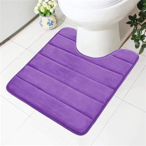 Homaxy Tapis De Bain En Mousse M Moire De Forme Support