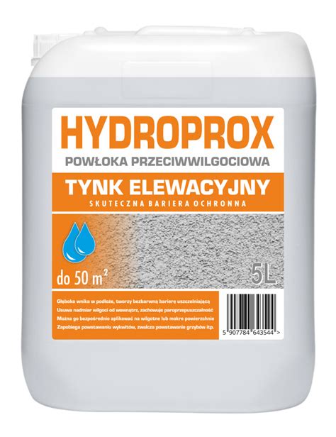 HYDROPROX IMPREGNAT PRZECIWWILGOCIOWY TYNK ELEWACYJNY 5L LITON Pl