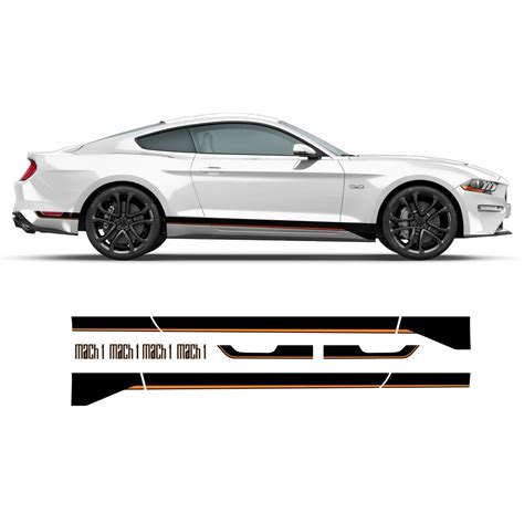 Naklejki Boczne Ford Mustang 2015 2022 Star Sam