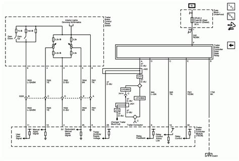 Silverado Chevy 7 Pin Trailer Wiring Diagram