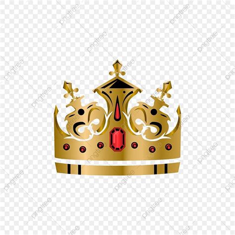 King Crown Vector Hd Images Realistic Gold King Crown Vector Design