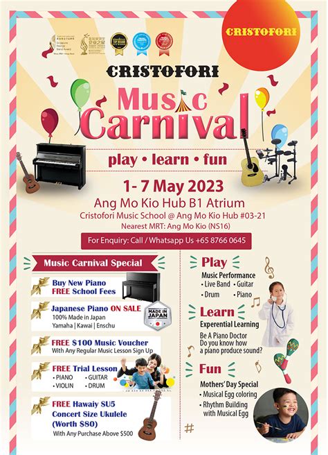 Cristofori Music Carnival 2023