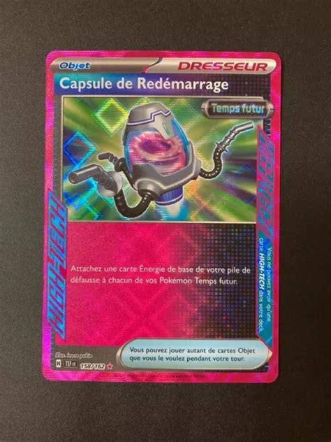 Capsule De Red Marrage Forces Temporelles Ev Carte Pok Mon