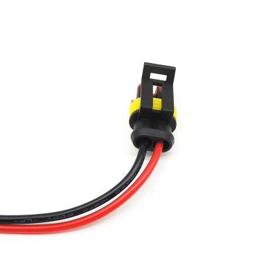 New Socket Female Waterproof Wire Harness Pigtail Connector Plug For