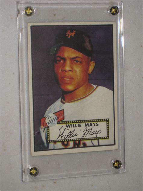 1952 Topps Willie Mays Rookie Awesome Vg Card Only 1 Available