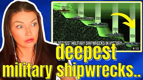 New Zealand Girl Reacts To 10 Deepest Military Shipwrecks Ever Found Youtube