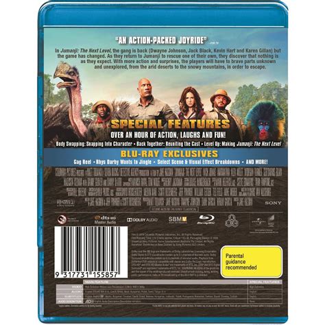 Jumanji The Next Level Blu Ray Disc Each Woolworths