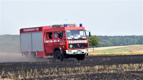 Böschungsbrand nahe Schöppenstedt dehnt sich aus zu Waldbrand