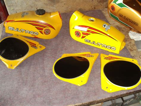 Bultaco Pursang Mk Model Gas Tank Side Panels New Body Kit