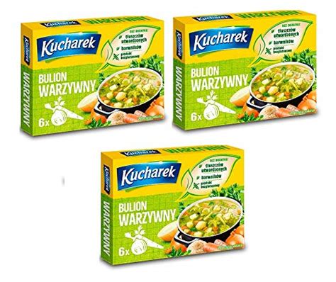 Amazon KUCHAREK VEGETABLE BOUILLON Bulion Warzywny Product Fro