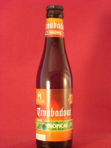 Troubadour Magma Tropical 6 5 33cl Beautiful Beers