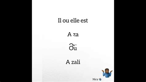 LE VERBE ÊTRE EN LINGALA apprendre le lingala conjuguer en lingala