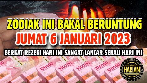 Zodiak Yang Beruntung Hari Jumat Januari Lengkap Dan Akurat