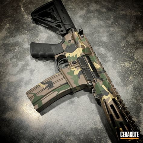 M81 Ar15 Rifle From American Resistance Cerakote