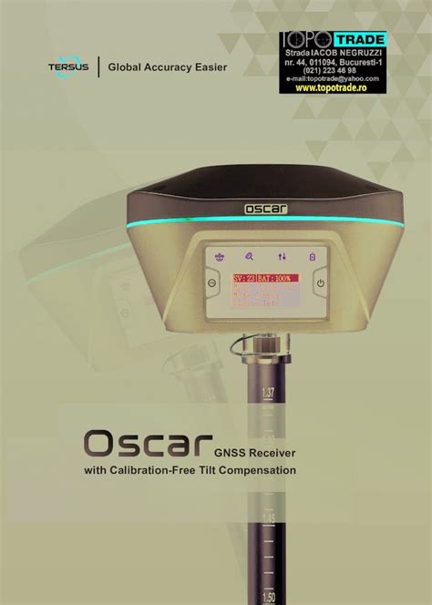 PDF GNSS Receiver With Calibration Free Tilt Compensation Brochure