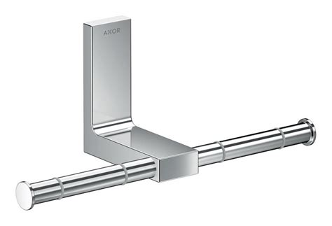 hansgrohe Toilettenpapierhalter Axor, Universal Rectangular doppelt ...