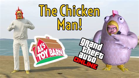 GTA 5 Online How To Make The Chicken Man From Toy Story 2 Al