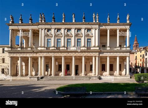 Vicenza Veneto Italy The Palazzo Chiericati Is A Renaissance Palace
