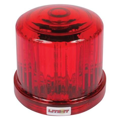 Custer Products Limited® Hf20rl R Battery Operated Magnetic Mount Rotating Red Led Beacon