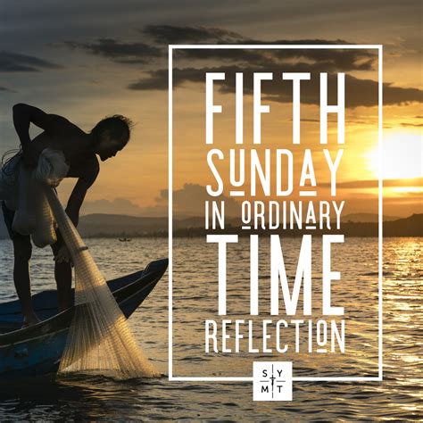 Fifth Sunday in Ordinary Time - Shrewsbury Youth Mission Team