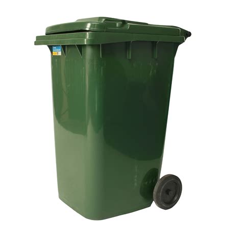 Handy 240L Green Wheelie Bin - Bunnings New Zealand