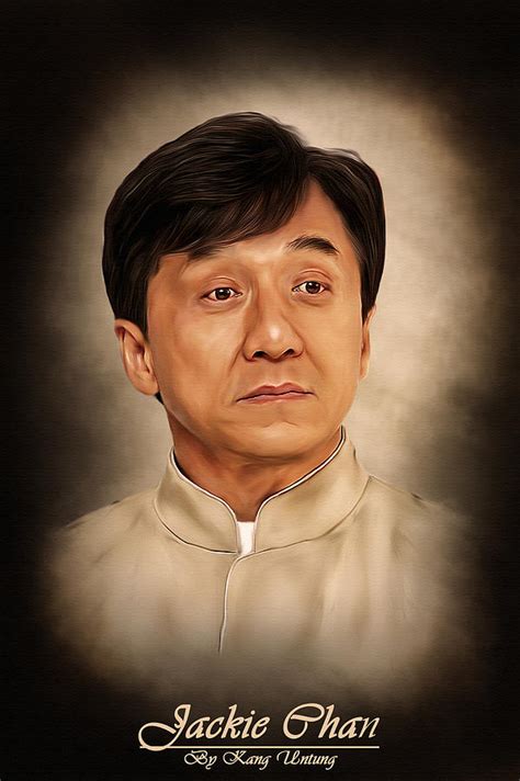 Jackie Chan Digital Oil Painting Digital Art By Jackie Chan Pixels