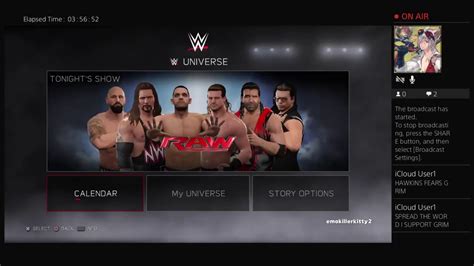 Wwe 2k17 Universe Mode Youtube