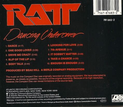 Classic Rock Covers Database: Ratt