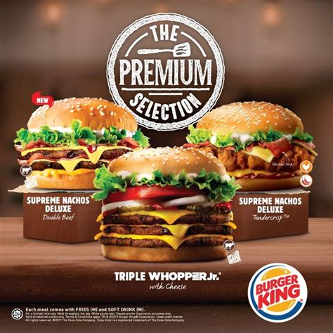 Burger King Premium Selection | Burger, Burger king, Food advertising