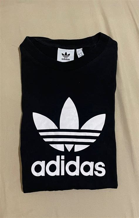 Adidas Logo Shirt Mens Fashion Tops And Sets Tshirts And Polo Shirts On Carousell