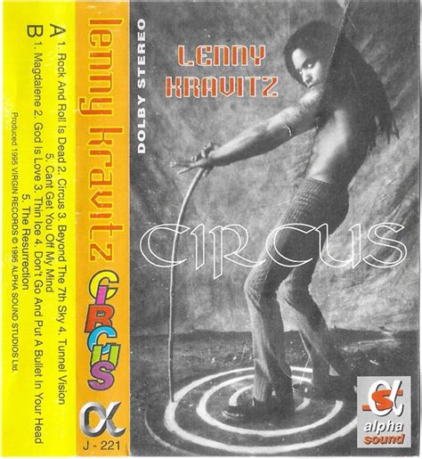Lenny Kravitz Circus 1995 Cassette Discogs