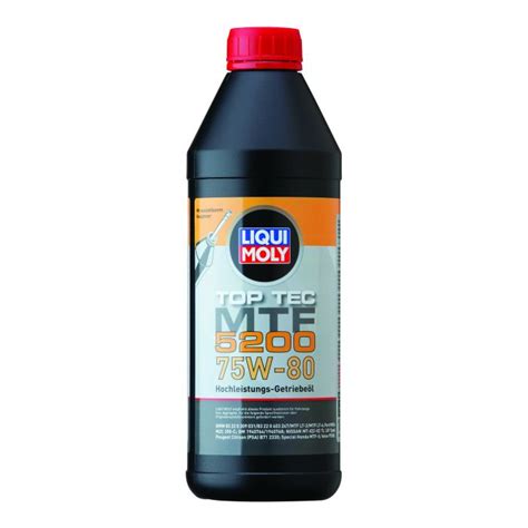 Liqui Moly 1L Top Tec MTF 5200 75W80 Transmission Oil 20845 Chamberlain