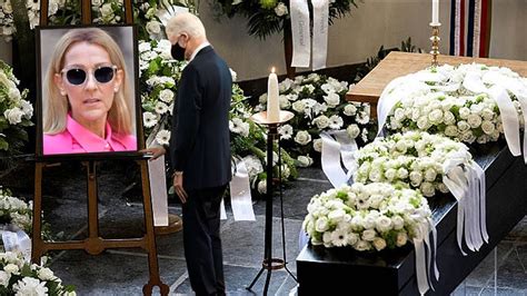 Singer Celine Dion Passed Away A Few Minutes Ago At Her Home Funeral