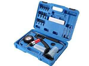 Amazon ATPEAM 21PCS Brake Bleeder Kit Hand Held Vacuum Pressure