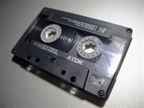 Tdk Sf 1990 Inside Compact Cassette Noa