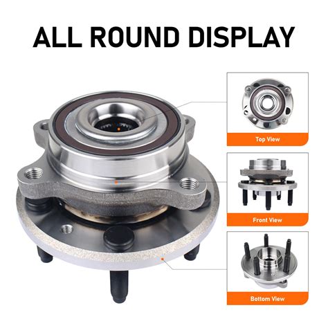 Macel Front Rear Wheel Bearing Hub Assembly Fit For Ford