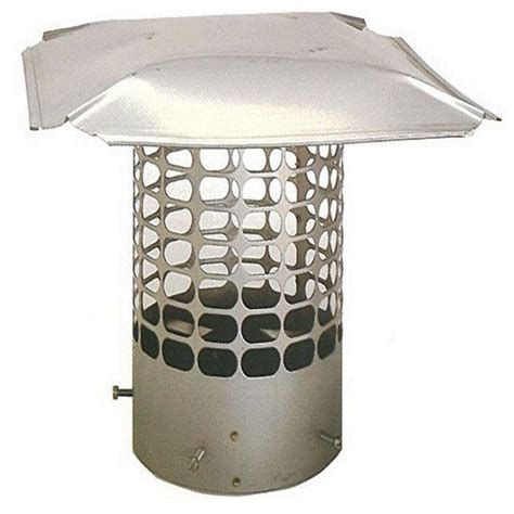 The Forever Cap 825 In Round Adjustable Stainless Steel Chimney Cap