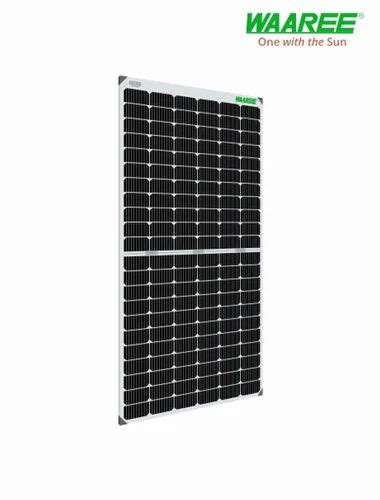 Waaree Wp Mono Perc Bifacial Solar Panel W At Piece In