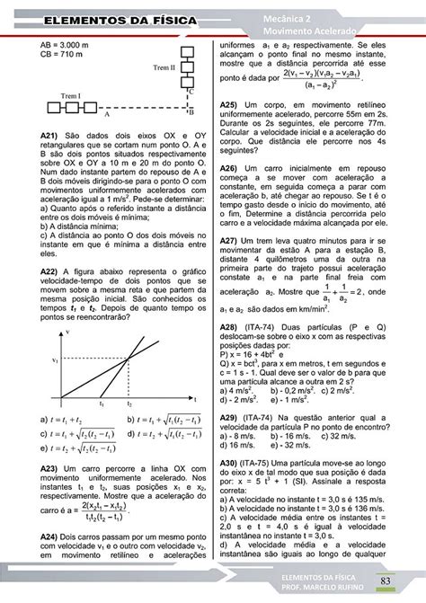 9 Elementos Da Física Mecânica 2 Livraria Do Rufino