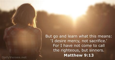 Matthew 9 13 Bible Verse