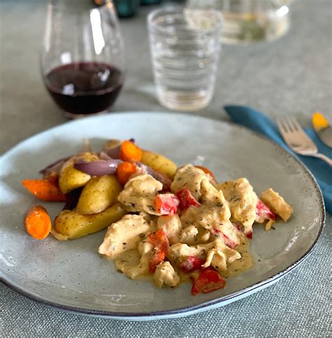 Recept på Snabb fransk kycklinggryta med dijon MatMalin se